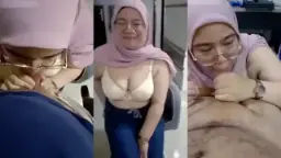 Hijab Pink Sepong Ayang Sange Video by FapHouse